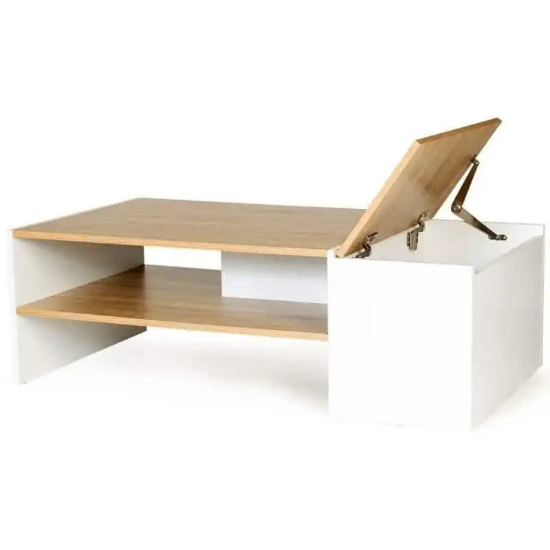 ترابيزة قهوة بوحدة تخزين 100*40*50 سم - FUR80 - Homix