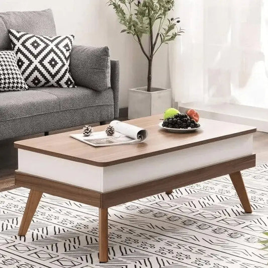 ترابيزة قهوة بتخزين داخلي 100*50*40 سم - FUR83 - Homix