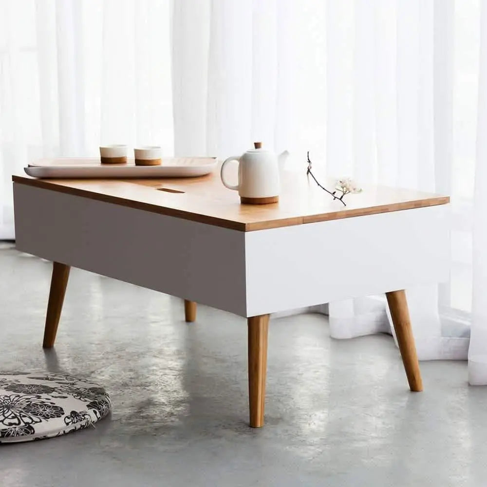 ترابيزة قهوة ام دي اف اسباني 100*50*45 سم - FUR82 - Homix