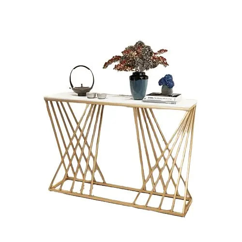 كونسول بسطح رخام 120*30*90 سم - STA47 - Homix