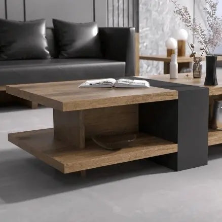 ترابيزة قهوة ام دي اف اسباني 140*70*40 سم - FUR42 - Homix