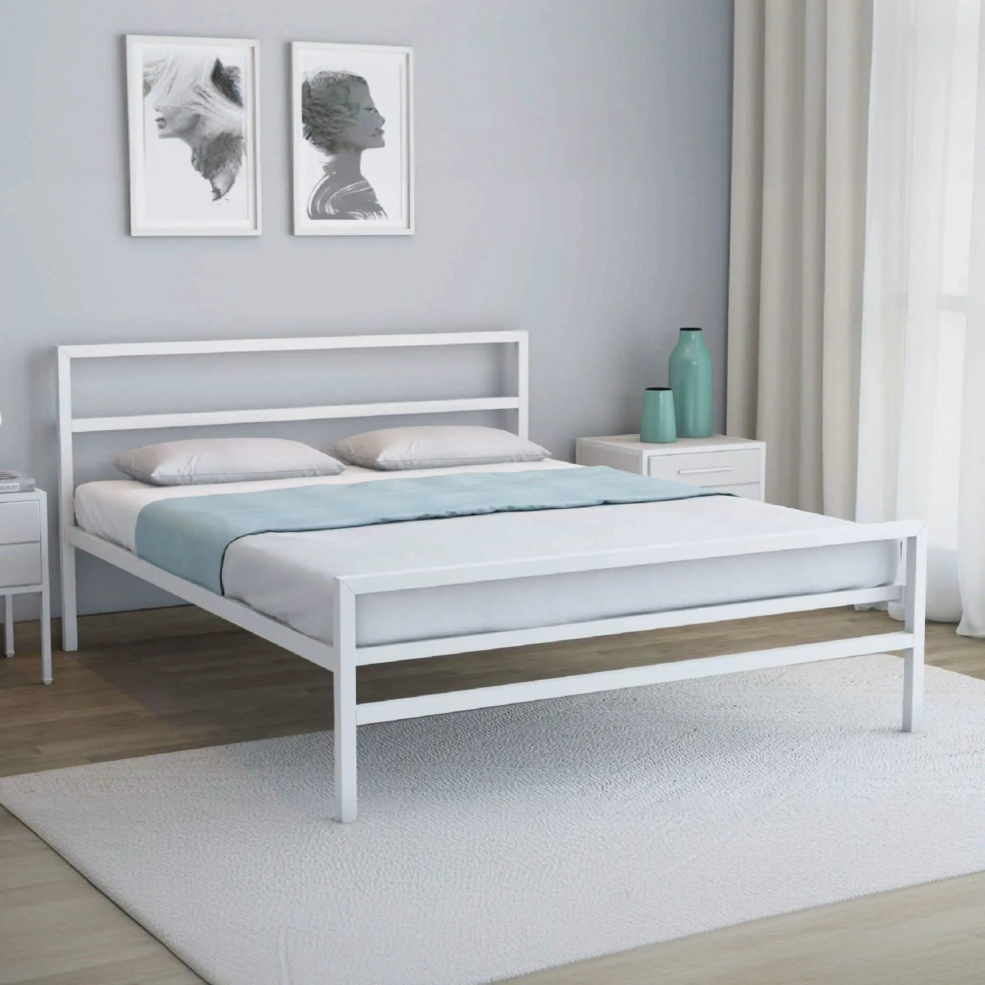 سرير معدن 160*200*90 سم - STA36 - Homix