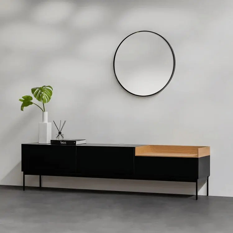 ترابيزة تليفزيون ام دي اف اسباني 160*35*40 سم - FUR88 - Homix