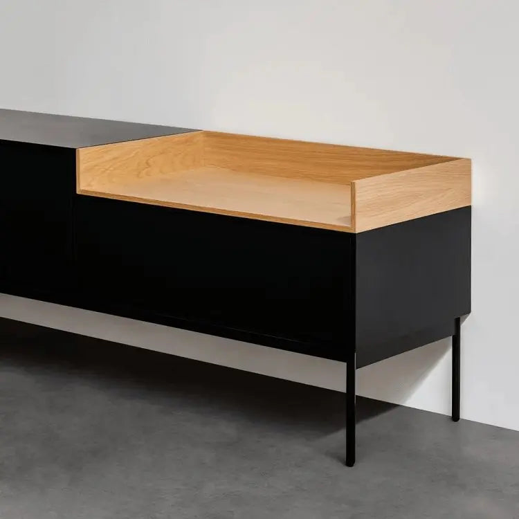 ترابيزة تليفزيون ام دي اف اسباني 160*35*40 سم - FUR88 - Homix