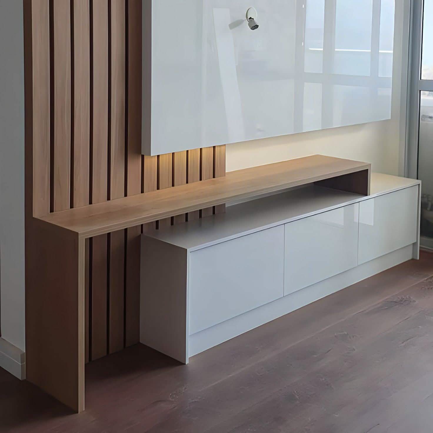 تسوق الأن من هومكس  ترابيزة تليفزيون ام دي اف 180*30*60 سم - HOM149 بأفضل سعر وأفضل جودة