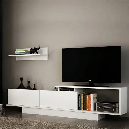 ترابيزة تليفزيون ام دي اف اسباني 180*45*30 سم - FUR48 - Homix