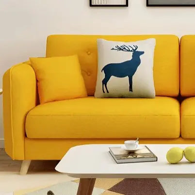 كنبة أصفر 190*85*75 سم - STB72 - Homix