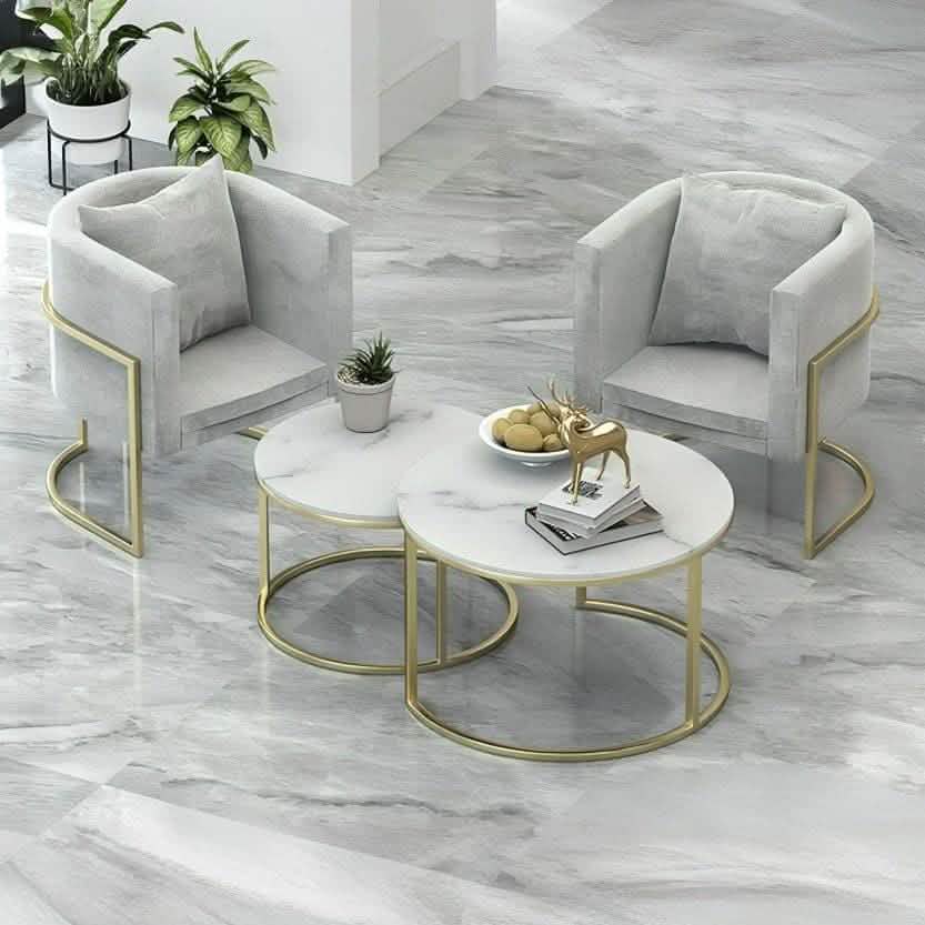 تسوق الأن من هومكس  ترابيزة قهوة متداخلة مع 2 كرسي - STA143 بأفضل سعر وأفضل جودة