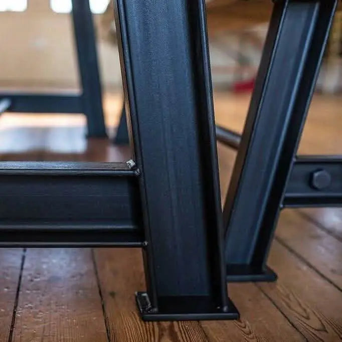 تسوق الأن من هومكس  ترابيزة سفرة مع 2 كرسي معدن بسطح خشب - STA61 بأفضل سعر وأفضل جودة