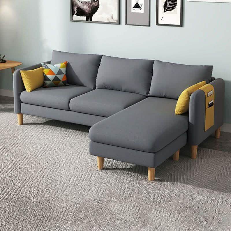 تسوق الأن من هومكس ركنة رمادي غامق 200*120*85*75 سم - STB162 بأفضل سعر وأفضل جودة