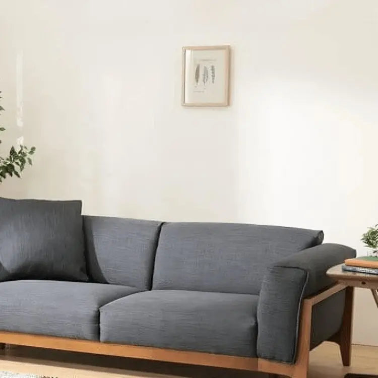 كنبة خشب زان 200*80*70 سم - STB110 - Homix