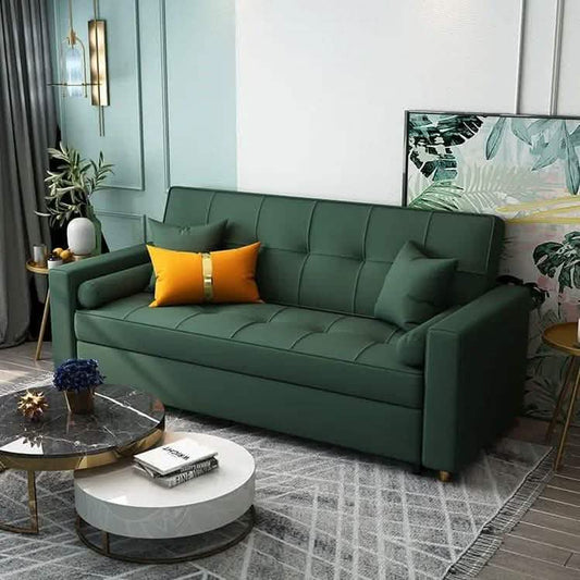 تسوق الأن من هومكس  كنبة سرير أخضر 200*85*75 سم - STB54 بأفضل سعر وأفضل جودة
