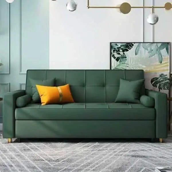 تسوق الأن من هومكس  كنبة سرير أخضر 200*85*75 سم - STB54 بأفضل سعر وأفضل جودة