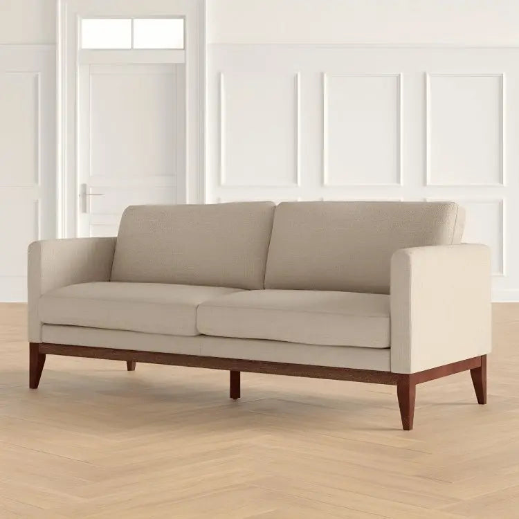 كنبة خشب زان 210*85*80 سم - STB106 - Homix