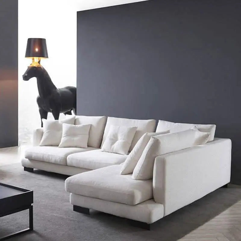 تسوق الأن من هومكس  كنبة أبيض 240*160*85*75 سم - STB4 بأفضل سعر وأفضل جودة