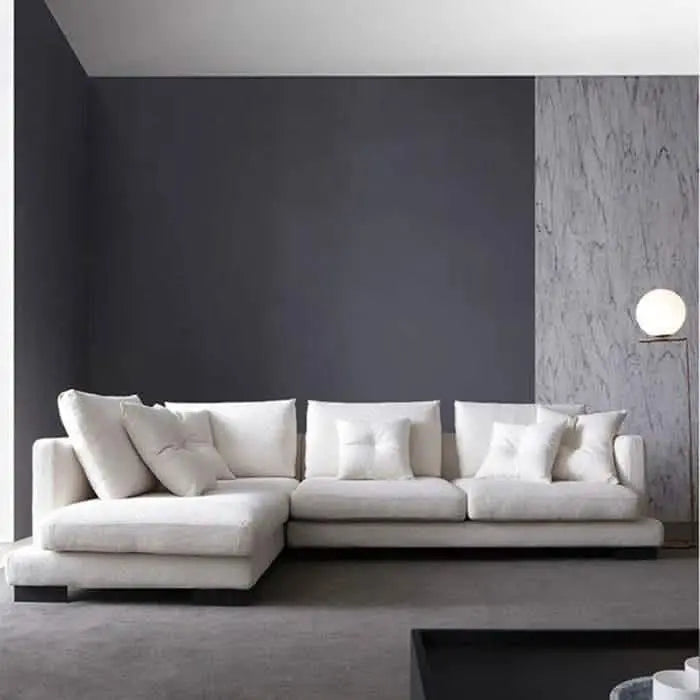 تسوق الأن من هومكس  كنبة أبيض 240*160*85*75 سم - STB4 بأفضل سعر وأفضل جودة