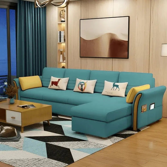 ركنة خشب زان 300*180*85*75 سم - STB153 - Homix