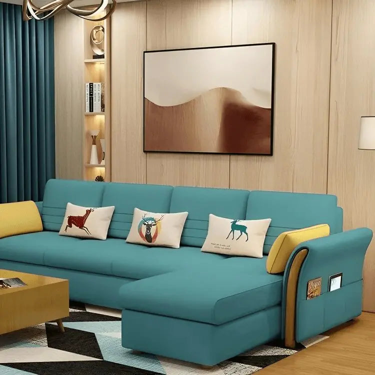 ركنة خشب زان 300*180*85*75 سم - STB153 - Homix