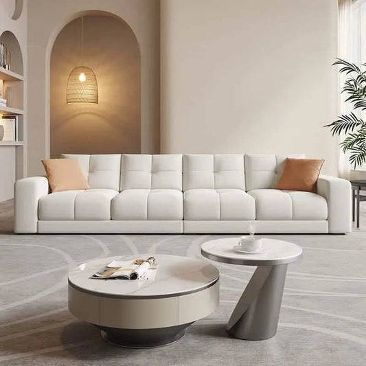 كنبة أبيض 300*85*75 سم - STB77 - Homix