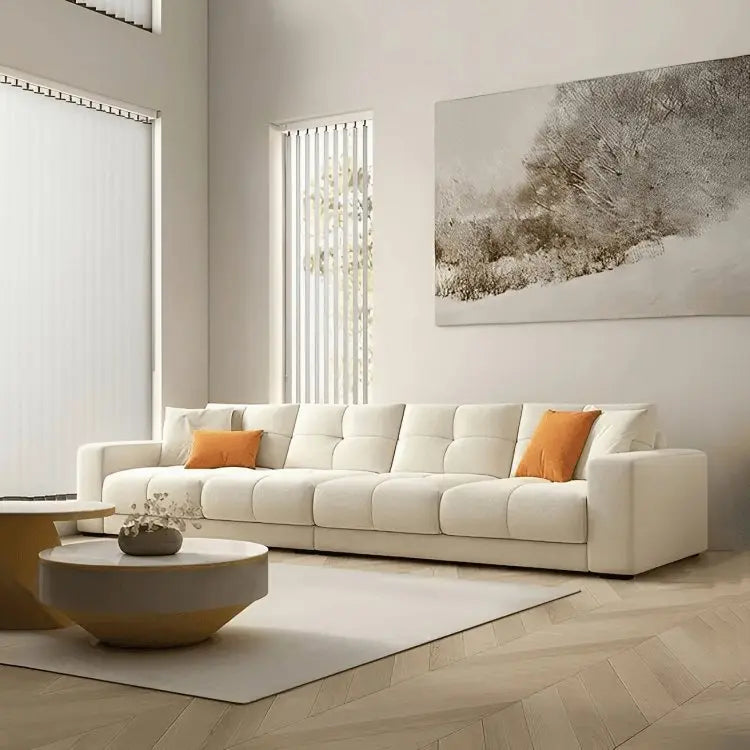 كنبة أبيض 300*85*75 سم - STB77 - Homix