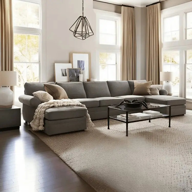 ركنة خشب زان 340*180*85*75 سم - STB113 - Homix