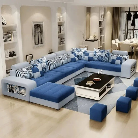 كنبة زاوية 360*240*85*80 سم - STB87 - Homix