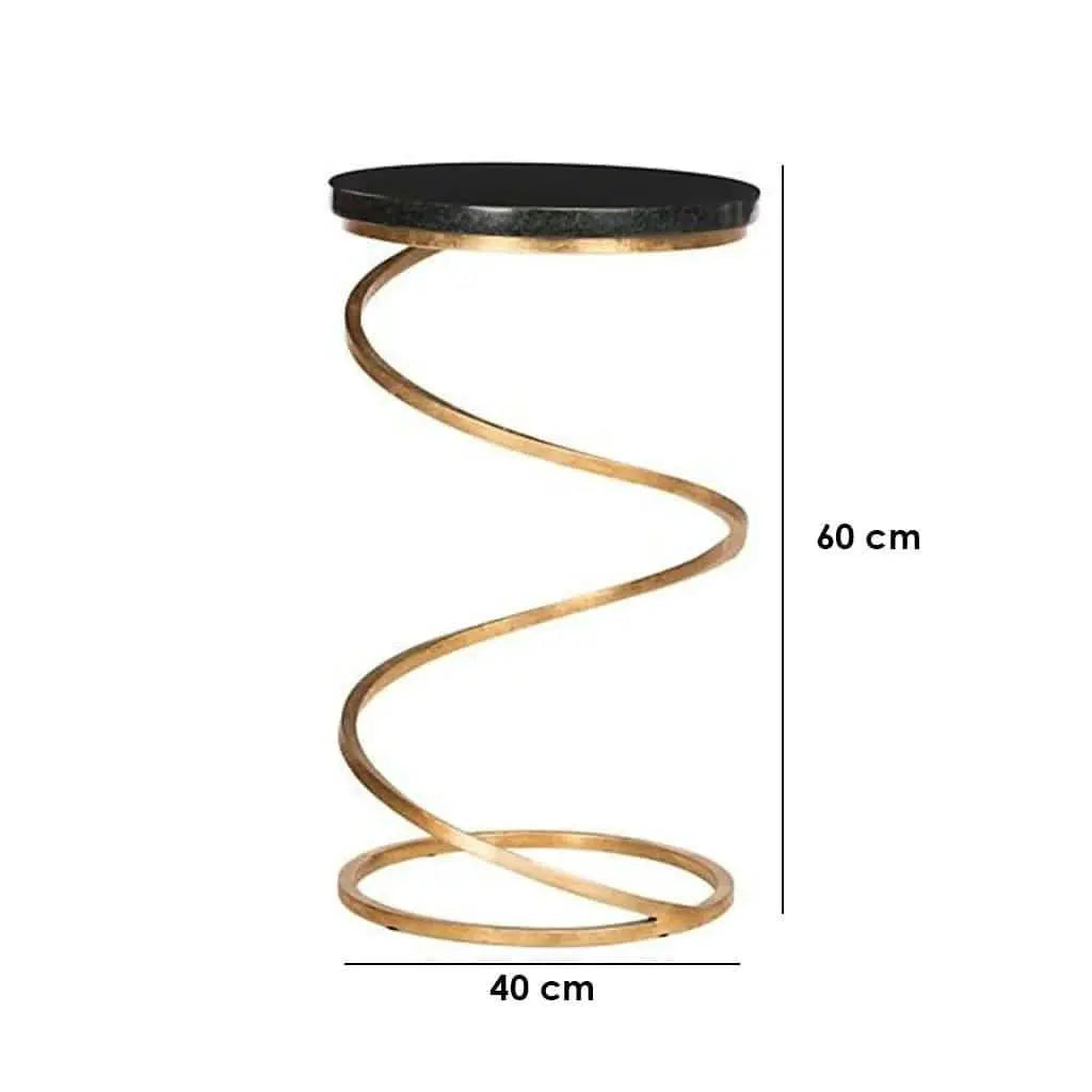 تسوق الأن من هومكس  ترابيزة جانبية مموجة 40*38*60 سم - STA23 بأفضل سعر وأفضل جودة