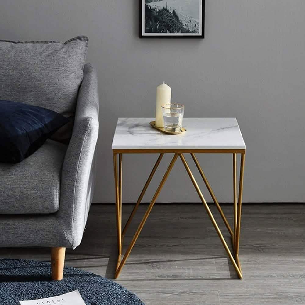 تسوق الأن من هومكس  ترابيزة جانبية معدن 40*40*60 سم - STA87 بأفضل سعر وأفضل جودة