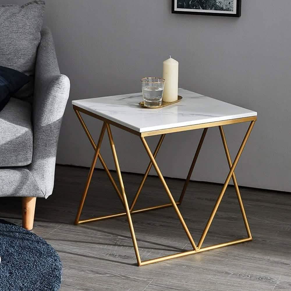 تسوق الأن من هومكس  ترابيزة جانبية معدن 40*40*60 سم - STA87 بأفضل سعر وأفضل جودة