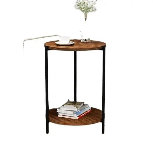 ترابيزة جانبية برف خشب 40*60 سم - STA105 - Homix