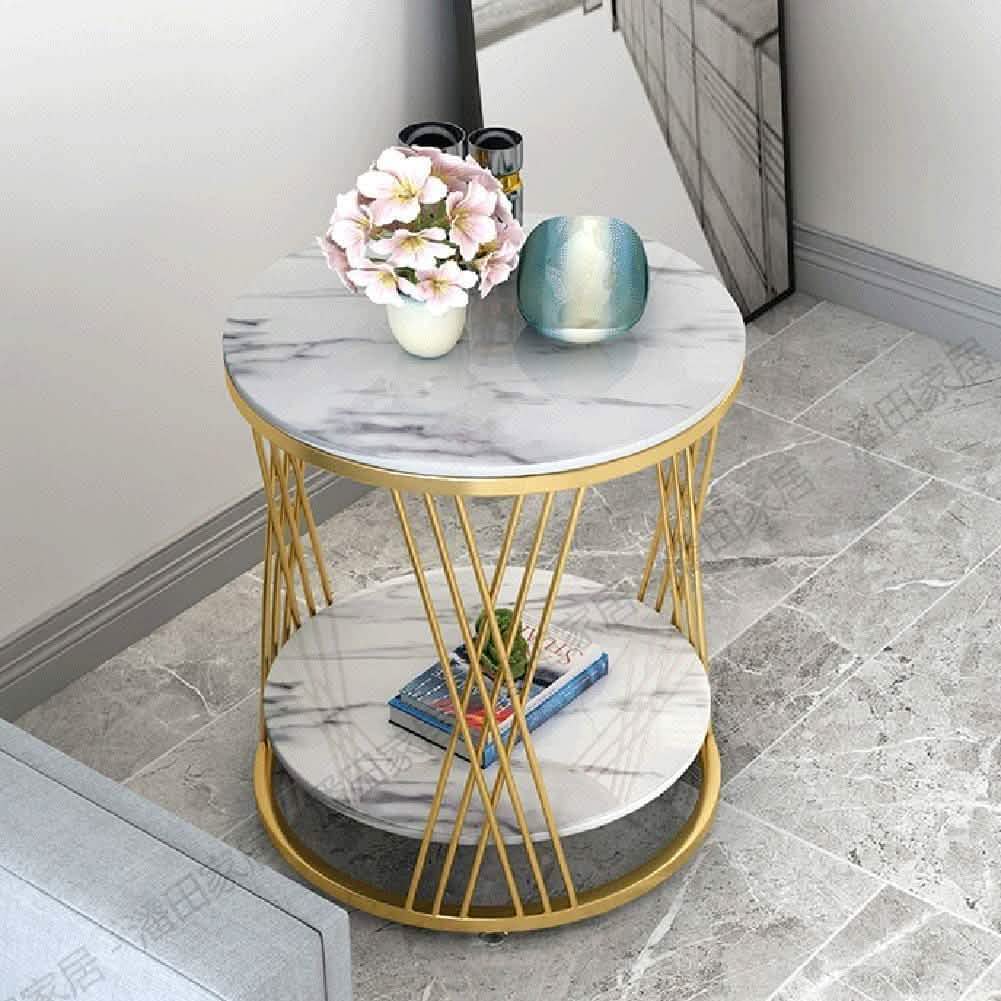 تسوق الأن من هومكس  ترابيزة جانبية برف 50*55 سم - STA90 بأفضل سعر وأفضل جودة