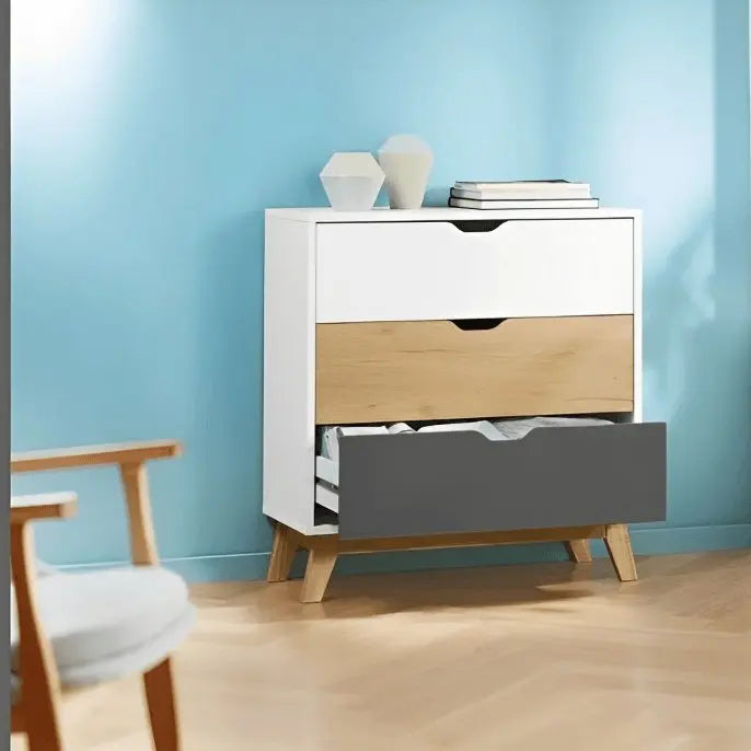 وحدة أدراج ام دي اف اسباني 60*40*80 سم - FUR23 - Homix