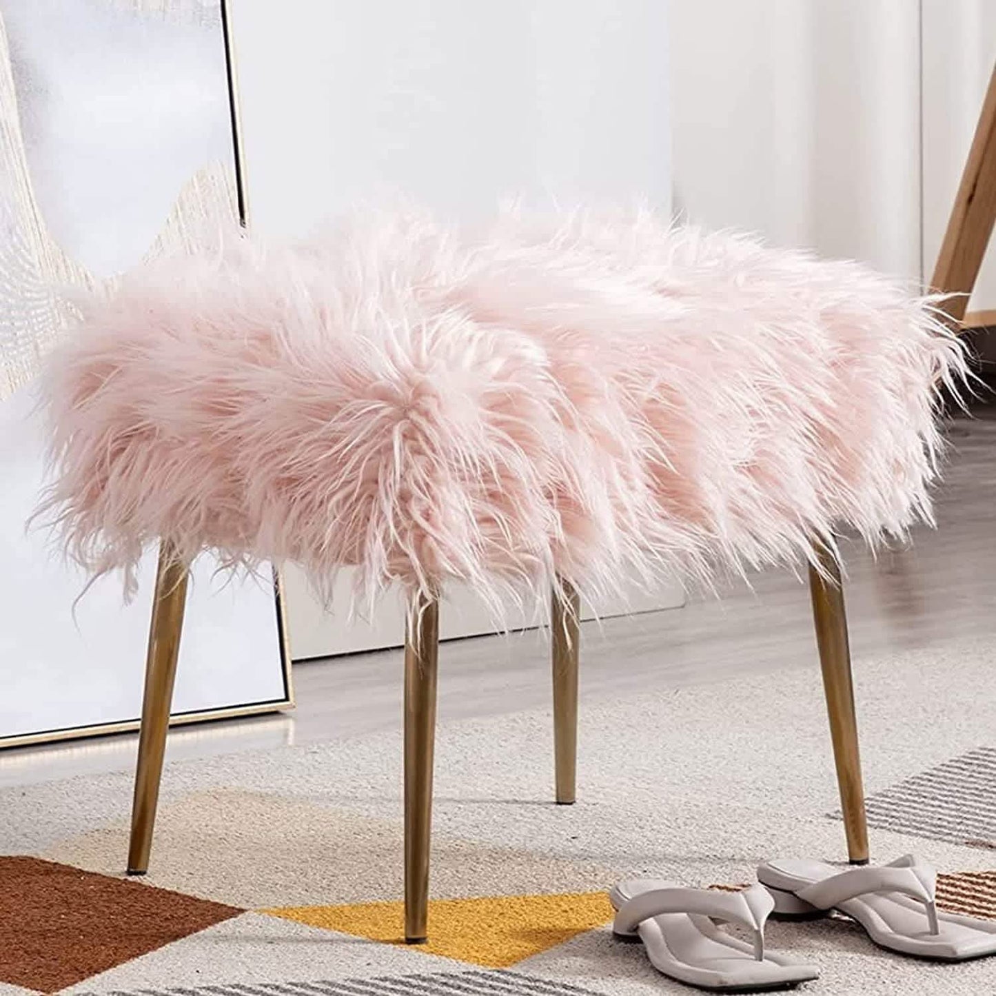 تسوق الأن من هومكس  كرسي وردي 60*50*45 سم - STB16 بأفضل سعر وأفضل جودة