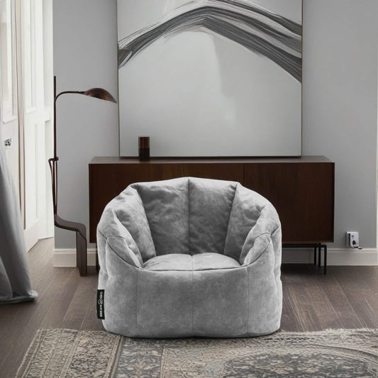 تسوق الأن من هومكس  كرسي بين باج لاكجري قماش 90*90*90 سم - BEN68 بأفضل سعر وأفضل جودة