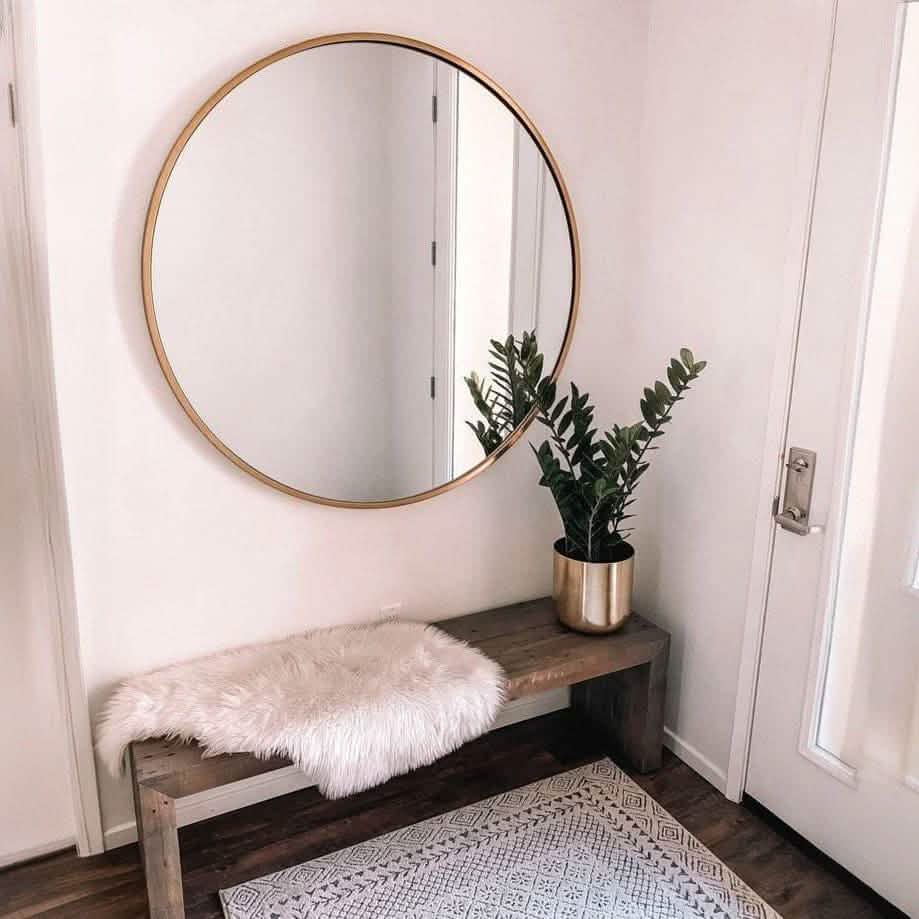 تسوق الأن من هومكس مرايا دائرية بإطار معدن 70 سم - STA42 بأفضل سعر وأفضل جودة