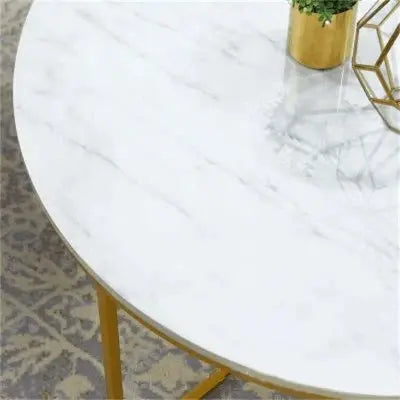 ترابيزة قهوة بسطح زجاج 70*45 سم - STA69 - Homix