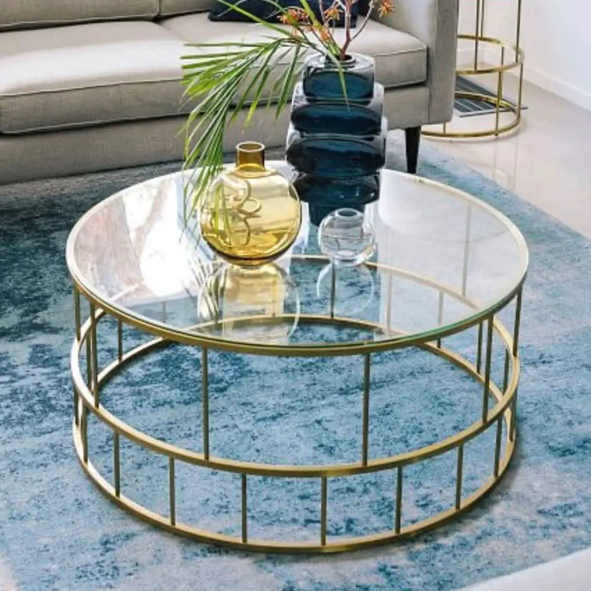 تسوق الأن من هومكس  ترابيزة قهوة دائرية 70*70*50 سم - STA104 بأفضل سعر وأفضل جودة