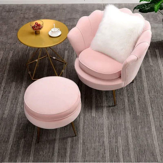 تسوق الأن من هومكس  كرسي وردي 75*60*80 سم  - STB121 بأفضل سعر وأفضل جودة