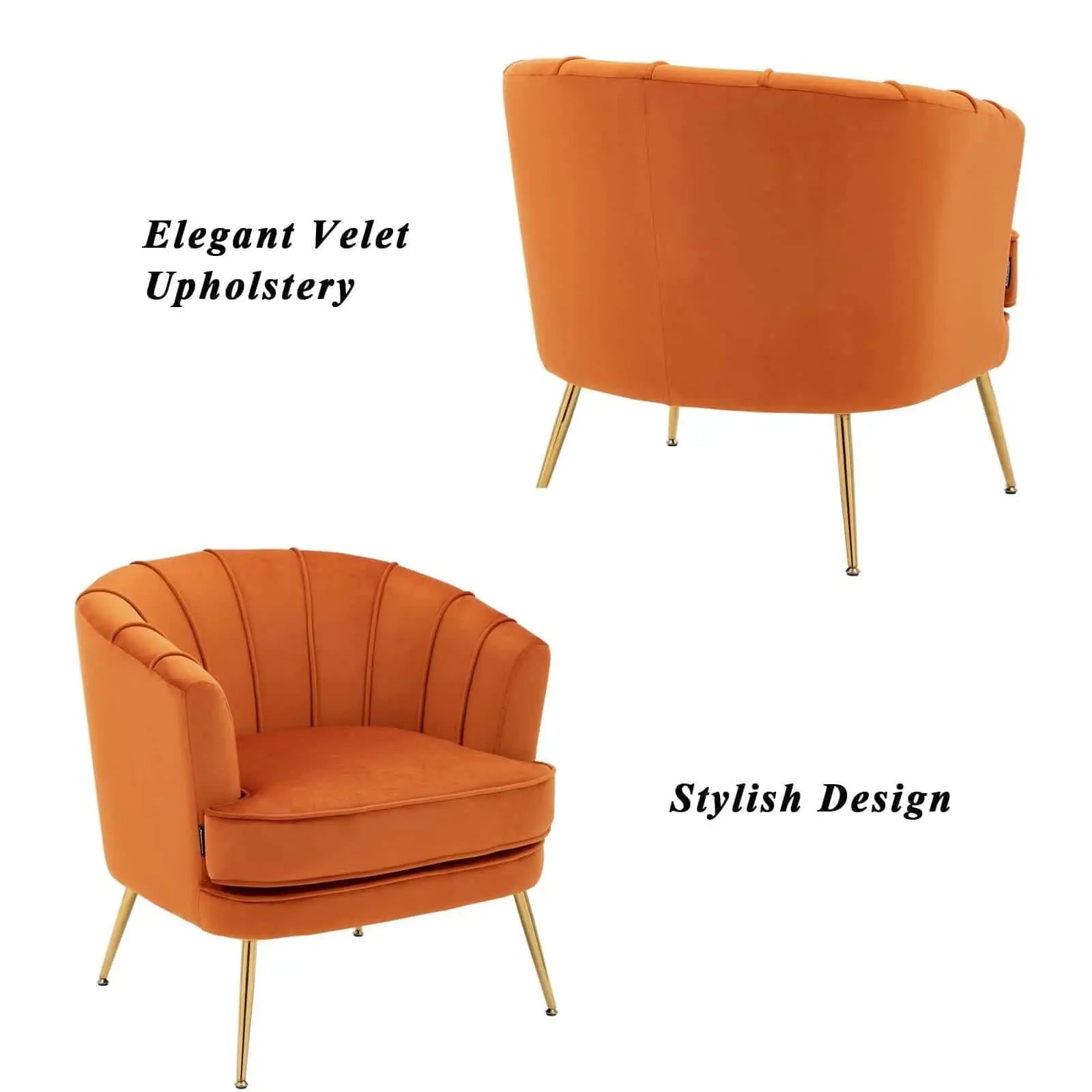 تسوق الأن من هومكس  كرسي برتقالي 75*75*75 سم - STB120 بأفضل سعر وأفضل جودة