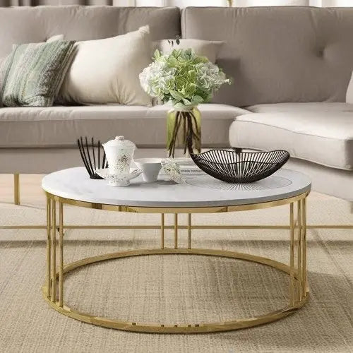 ترابيزة قهوة دائرية 80*45 سم - STA70 - Homix