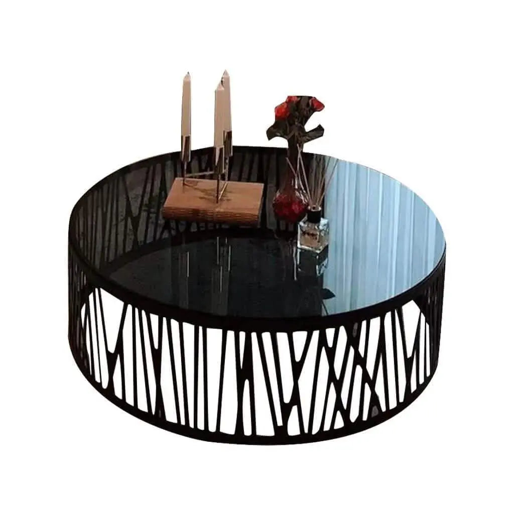 تسوق الأن من هومكس  ترابيزة قهوة دائرية 80*45 سم - STA75 بأفضل سعر وأفضل جودة