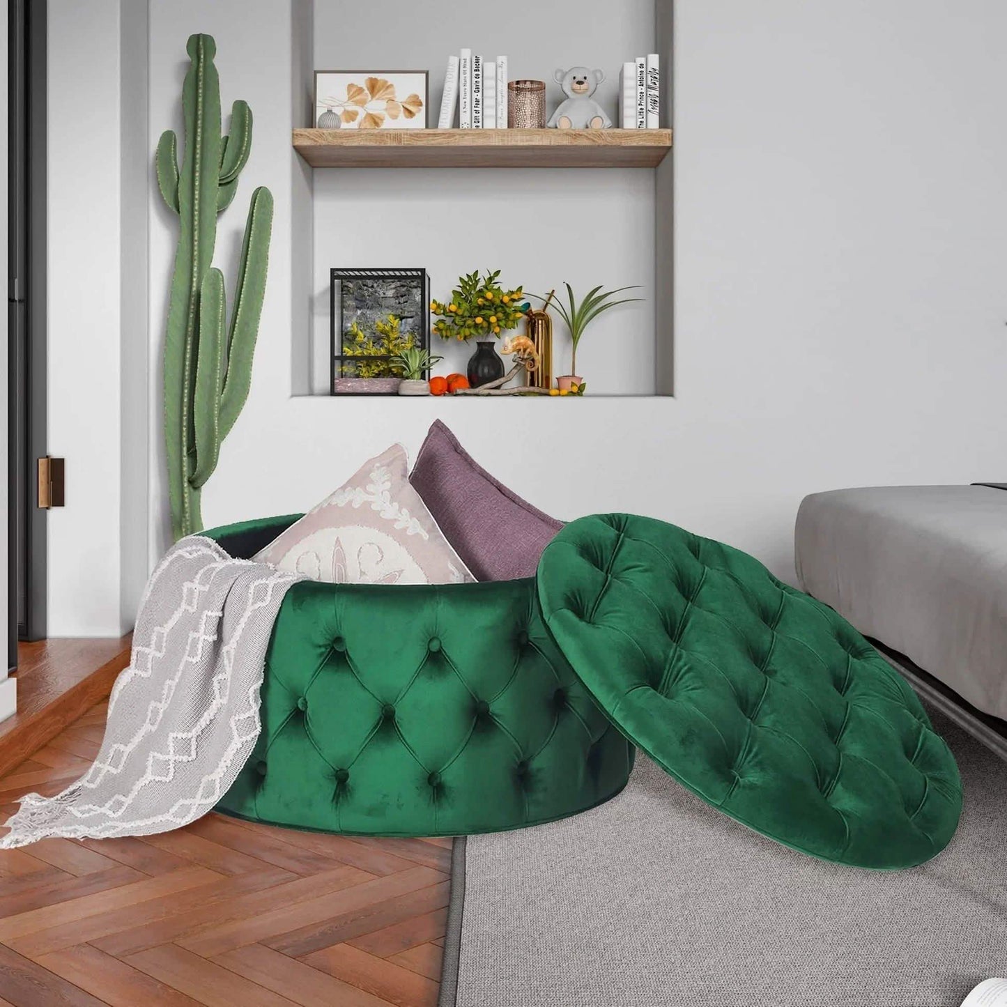 تسوق الأن من هومكس بوف سحارة خشب زان 80*50 سم - STB25 بأفضل سعر وأفضل جودة