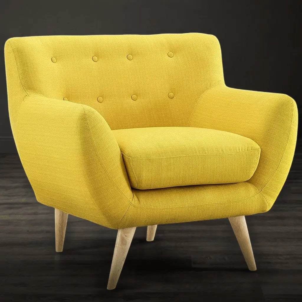 كرسي أصفر 85*85*75 سم - STB65 - Homix