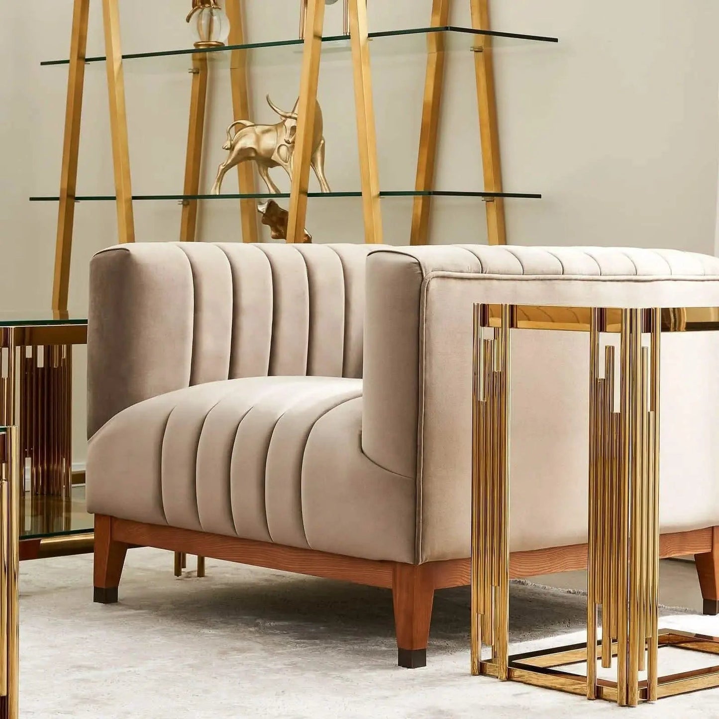 تسوق الأن من هومكس  كرسي بيج 85*85*75 سم - STB69 بأفضل سعر وأفضل جودة