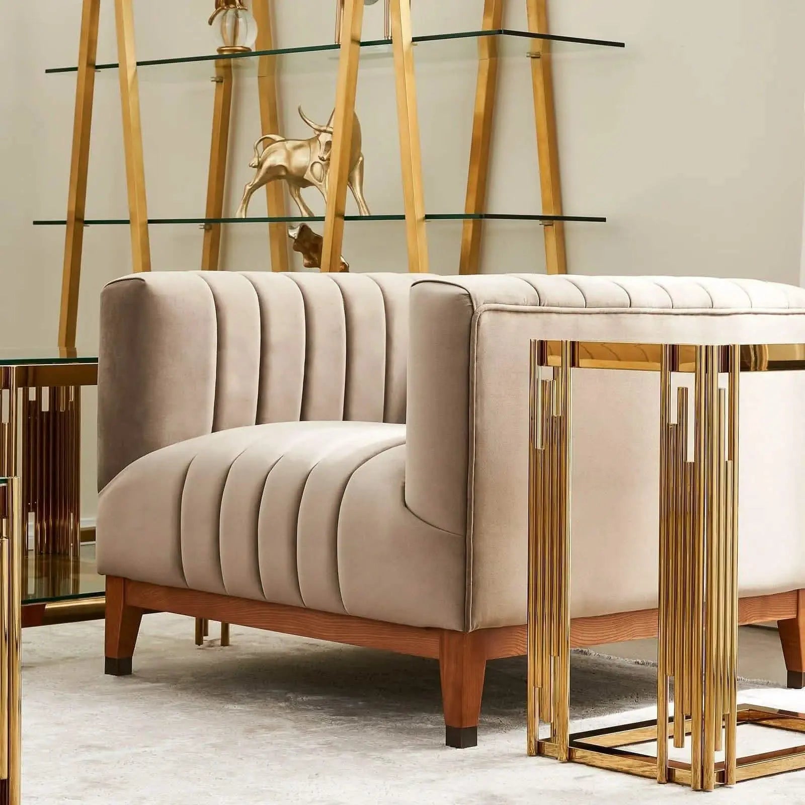 تسوق الأن من هومكس  كرسي بيج 85*85*75 سم - STB69 بأفضل سعر وأفضل جودة