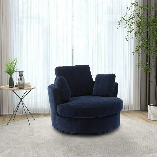 تسوق الأن من هومكس  كرسي استرخاء كحلي 90*90*75 سم - STB21 بأفضل سعر وأفضل جودة