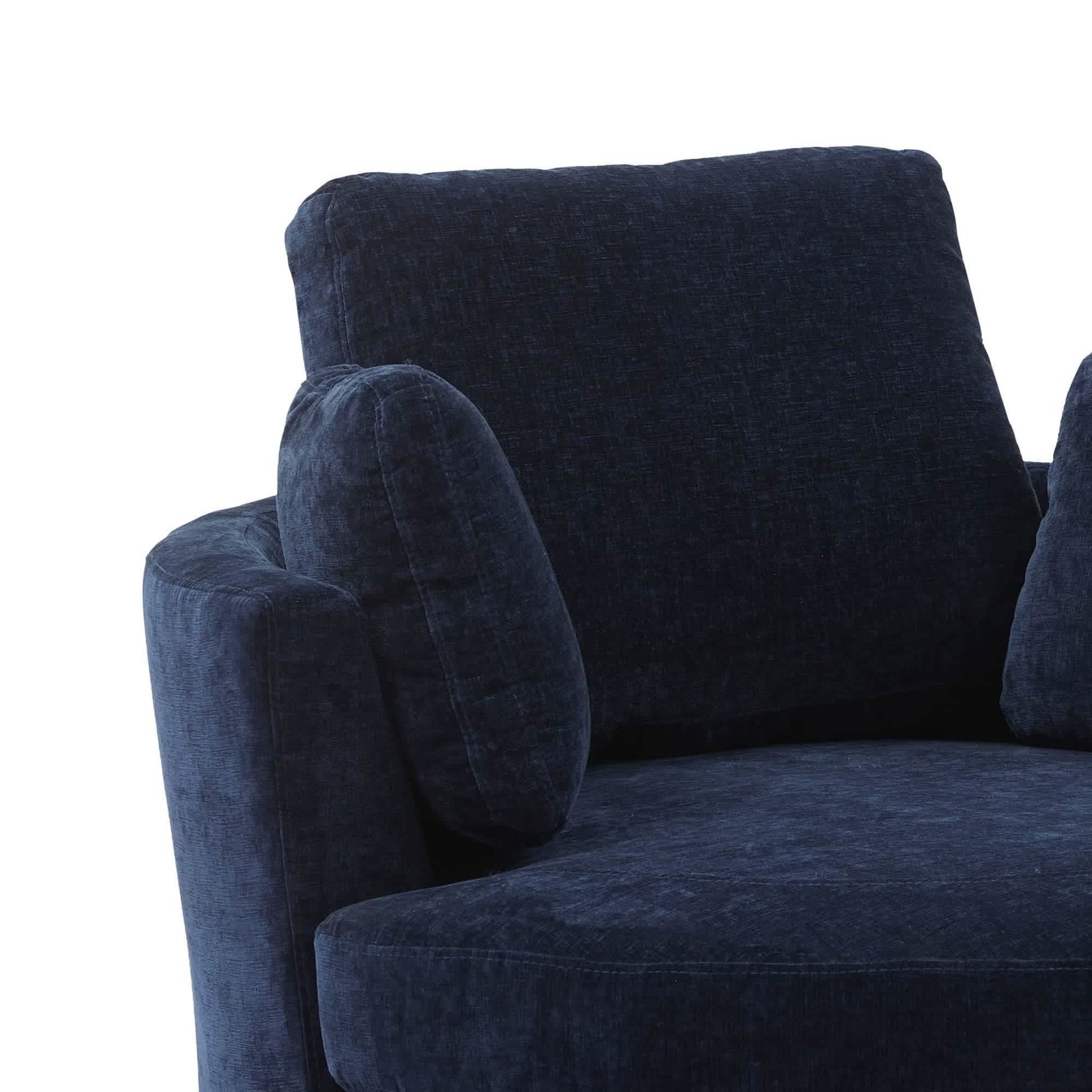 تسوق الأن من هومكس  كرسي استرخاء كحلي 90*90*75 سم - STB21 بأفضل سعر وأفضل جودة