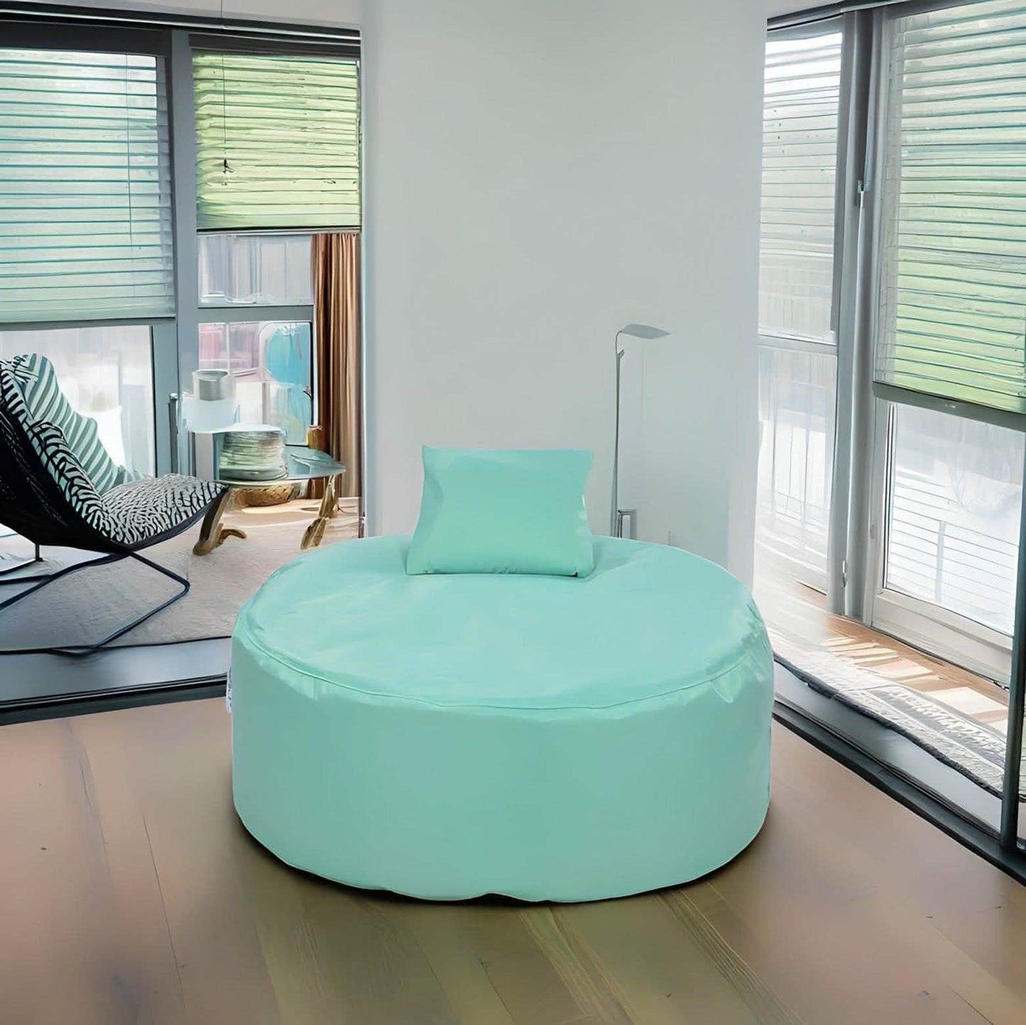 بين باج دائري بوسادة 100*100*35 سم - CHIL8 Chillax