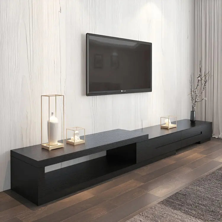 طقم ترابيزات أسود ام دي اف اسباني - FUR10 - Homix