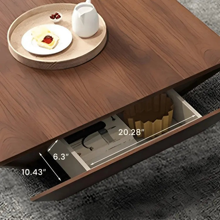 طقم ترابيزات بني ام دي اف اسباني - FUR44 - Homix